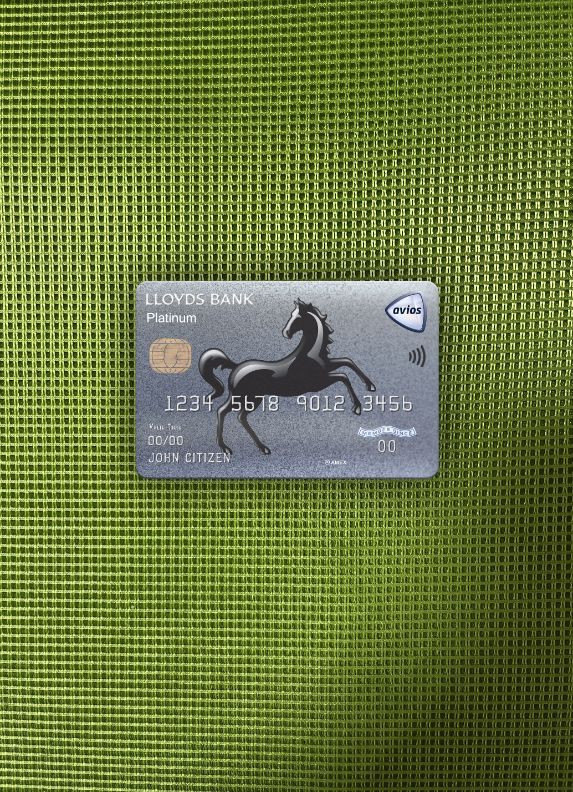 Download United Kingdom Lloyds american express platinum card photolook front Photoshop template